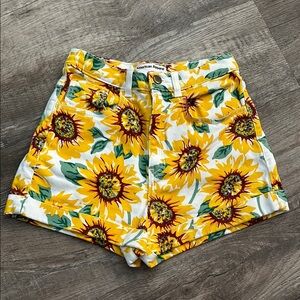 American Apparel Sunflower Shorts